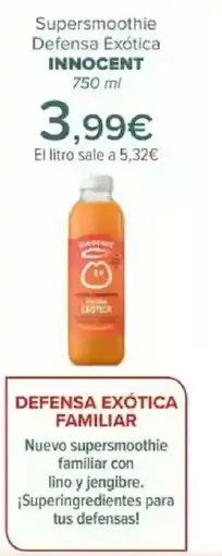 Carrefour INNOCENT Supersmoothie Defensa Exótica oferta