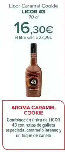 Carrefour LICOR 43 Licor Caramel Cookie oferta