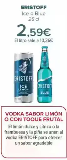 Carrefour ERISTOFF Ice o Blue oferta