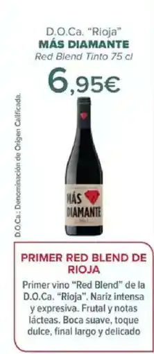 Carrefour MÁS DIAMANTE D.O.Ca. "Rioja" Red Blend Tinto oferta