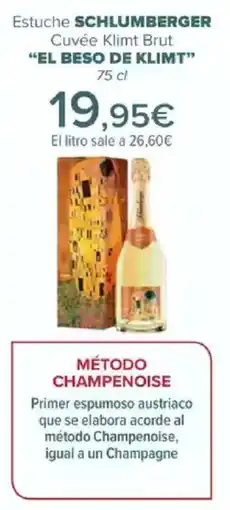 Carrefour SCHLUMBERGER "EL BESO DE KLIMT" Estuche Cuvée Klimt Brut oferta