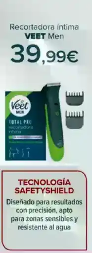 Carrefour VEET Recortadora íntima Men oferta