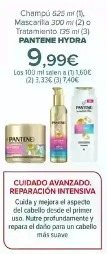 Carrefour PANTENE HYDRA Champú Mascarilla o Tratamiento oferta