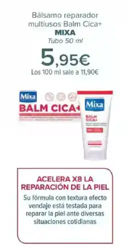 Carrefour MIXA Bálsamo reparador multiusos Balm Cica+ Tubo oferta