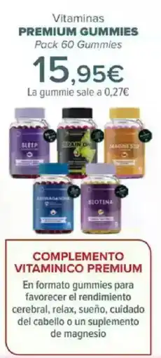 Carrefour PREMIUM GUMMIES Vitaminas oferta