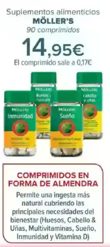 Carrefour MÖLLER'S Suplementos alimenticios oferta