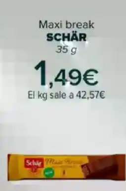 Carrefour SCHÄR Maxi break oferta