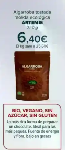 Carrefour ARTEMIS Algarroba tostada molida ecológica oferta