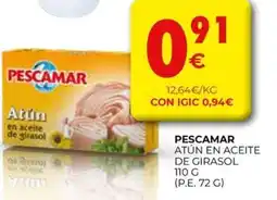 CashDiplo PESCAMAR Atún en aceite de girasol oferta