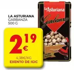 CashDiplo LA ASTURIANA Garbanza oferta