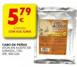CashDiplo CABO DE PEÑAS Atún en aceite de girasol oferta