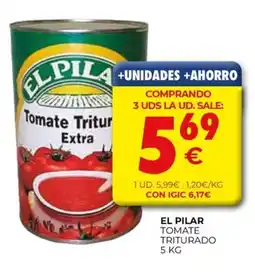 CashDiplo EL PILAR Tomate triturado oferta