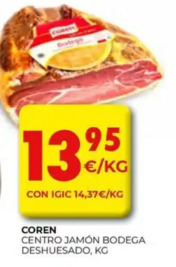 CashDiplo COREN Centro jamón bodega deshuesado oferta