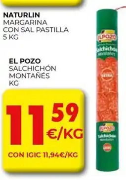 CashDiplo EL POZO Salchichón montañés oferta