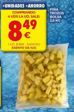 CashDiplo Piña trozos oferta