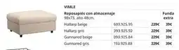 IKEA Reposapiés con almacenaje oferta