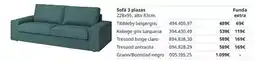 IKEA Claro - sofa 3 plazas oferta