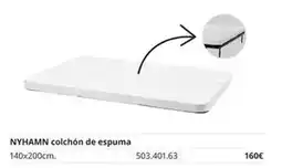 IKEA Nyhamn colchón de espuma oferta