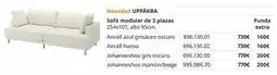 IKEA Sofa modular de 3 plazas oferta