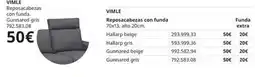 IKEA Reposacchezas con funda oferta