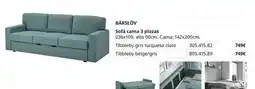 IKEA Claro - sofa cama 3 plazas oferta