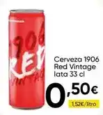 FROIZ 1906 - cerveza red vintage oferta