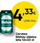 FROIZ Mahou - cerveza clasica lata 12x oferta