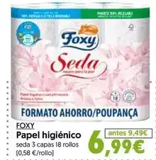 Hiper Usera Foxy - formato ahorro/ poupança oferta