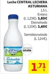 Alcampo Central lechera asturiana - leche oferta