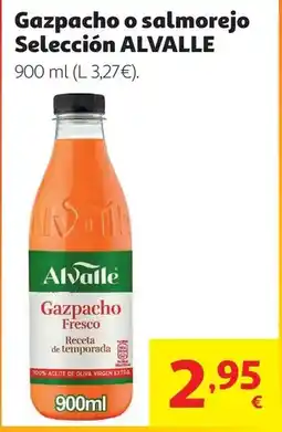 Alcampo Gazpacho alvalle seleccion 900ml oferta