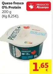 Alcampo Auchan - queso fresco 0% protein oferta