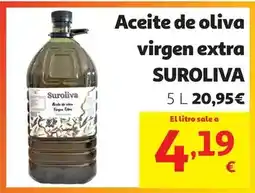 Alcampo Suroliva - aceite de oliva virgen extra oferta