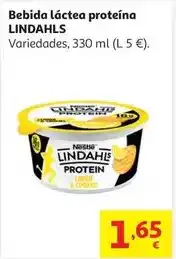 Alcampo Beb.lactea proteina fresa lindahls 330 ml oferta
