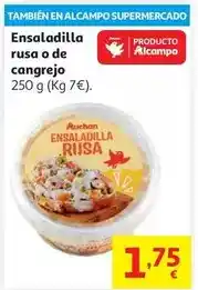 Alcampo Ensalada rusa auchan 250g oferta