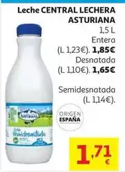 Alcampo L. entera asturiana bot.1,5l oferta