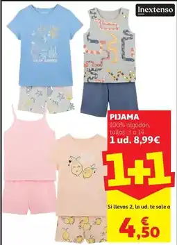 Alcampo P3pro110501642-pijama corto niño#3 gris oferta