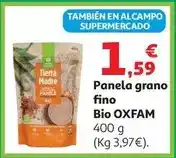 Alcampo Oxfam itermon - panela grano fino bio oferta