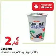 Alcampo Veget.coco c/frut.d.bosque auchan bp 400g oferta