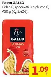 Alcampo Gallo - pasta oferta