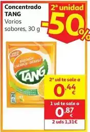 Alcampo Tang - concentrado naranja sobre 30 g oferta
