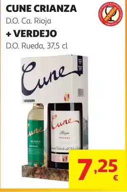 Alcampo Cune - crianza + verdejo oferta