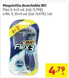 Alcampo Bic - maquina desechable 3 10+4 und oferta