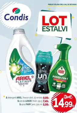 Condis Ariel - frescor abril oferta