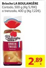 Alcampo La boulangere - brioche cortado 500 g oferta