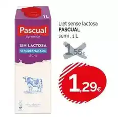 Condis Pascual - llet sense lactosa semi oferta