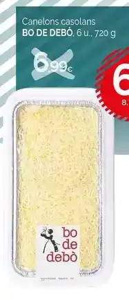 Condis Bo de debò - canelons casolans oferta