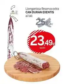 Condis Can duran - llonganissa reserva extra oferta