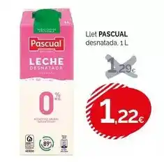 Condis Pascual - llet desnatada oferta