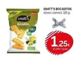 Condis Snatt's - snatt's bocaditos olives i romani oferta