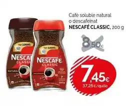 Condis Nescafé - cafe soluble natural o descafeïnat oferta